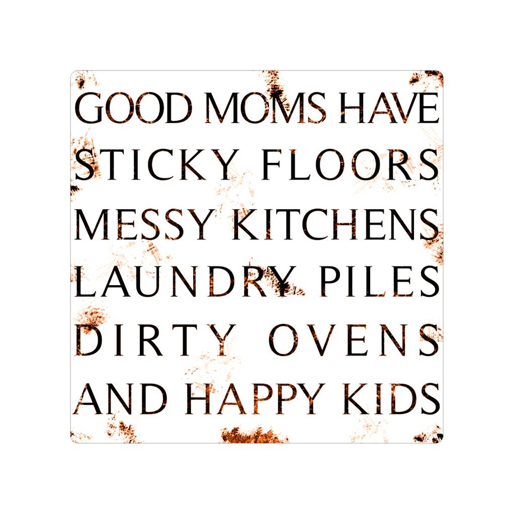Metallschild Good Moms