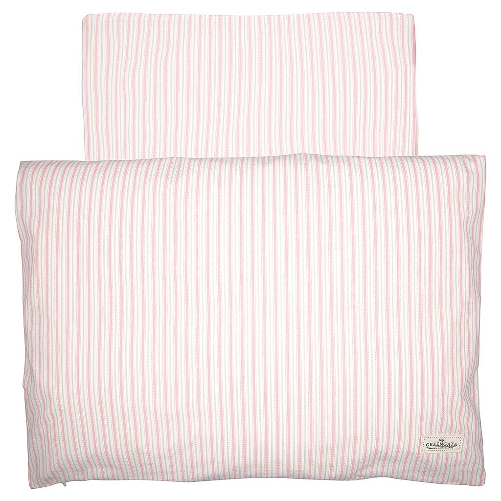 Baby Bettwäsche Set Sari pale pink 70 x 100 cm