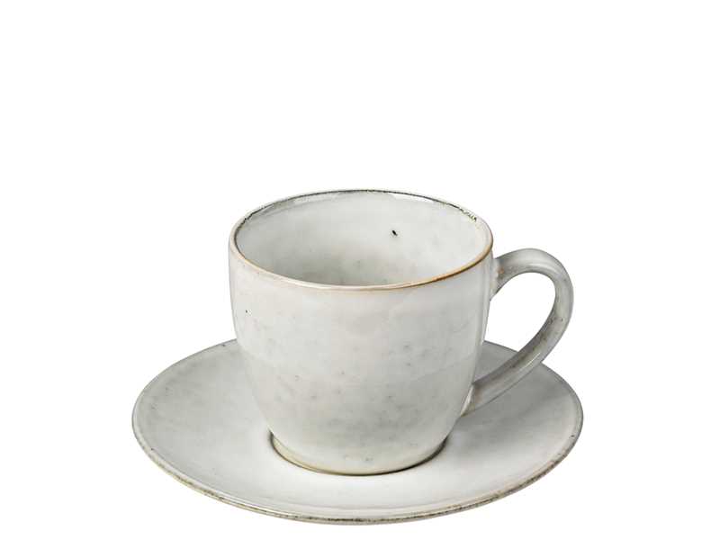 Tasse mit Untertasse Nordic Sand