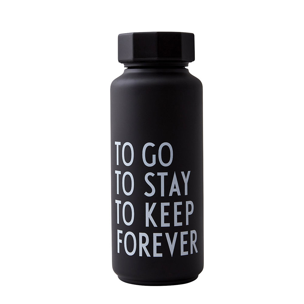 Thermo Bottle - Special Edition TO GO/ BLACK