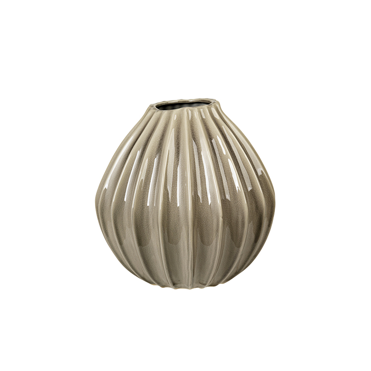 Vase Wide L Rainy Day