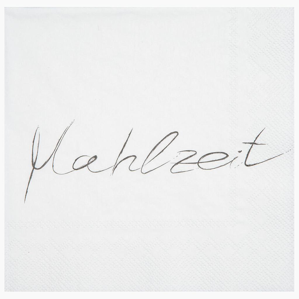 POESIE ET TABLE Servietten &quot;Mahzeit&quot;