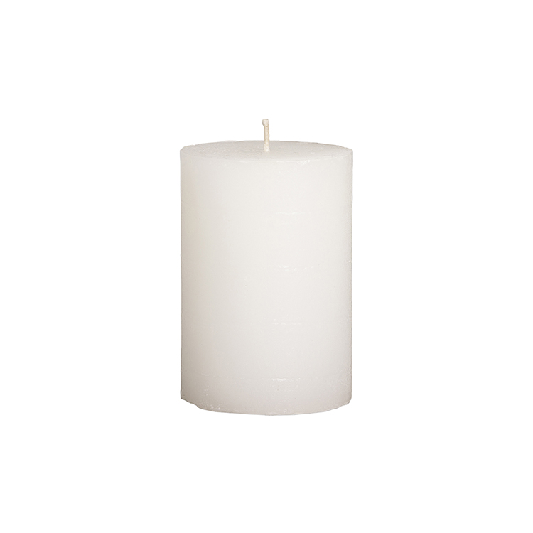 Stumpenkerze &quot;Pure White&quot;