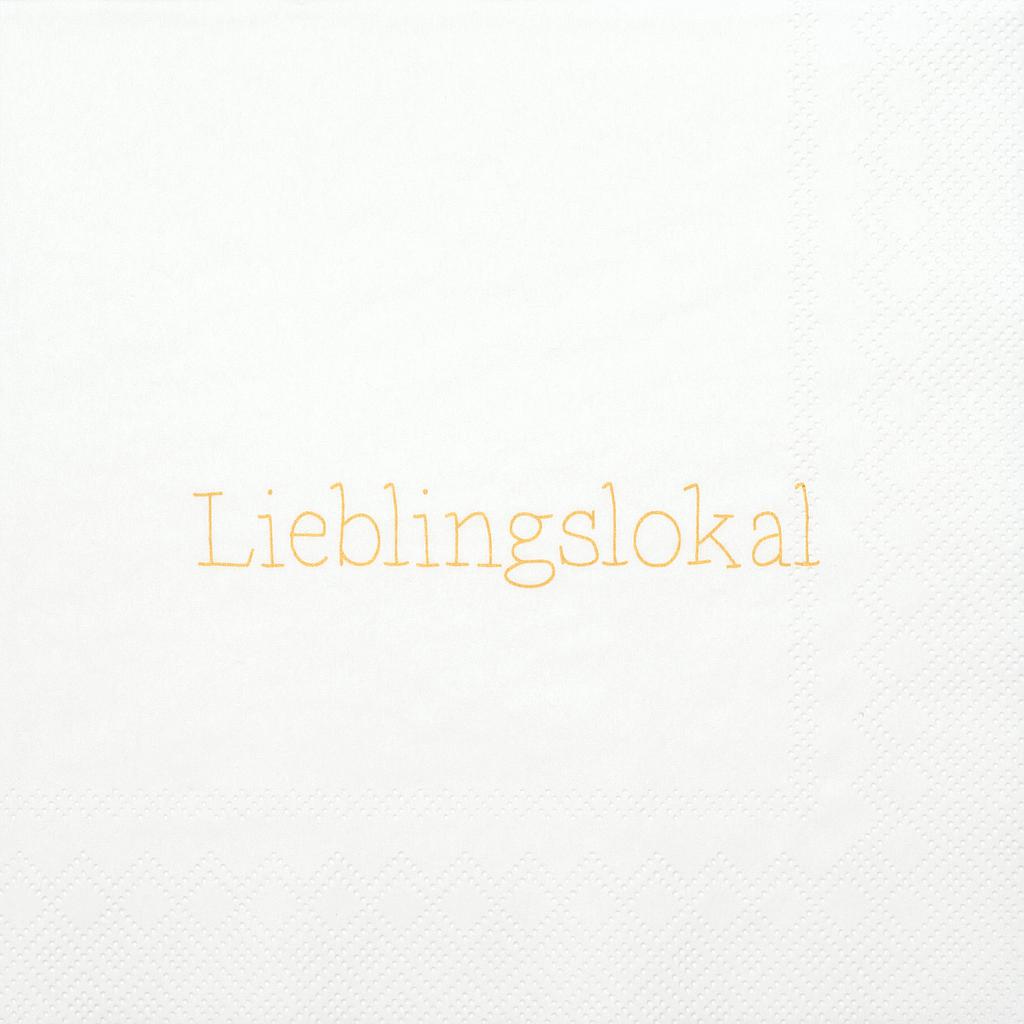 DINING Servietten &quot;Lieblingslokal&quot;