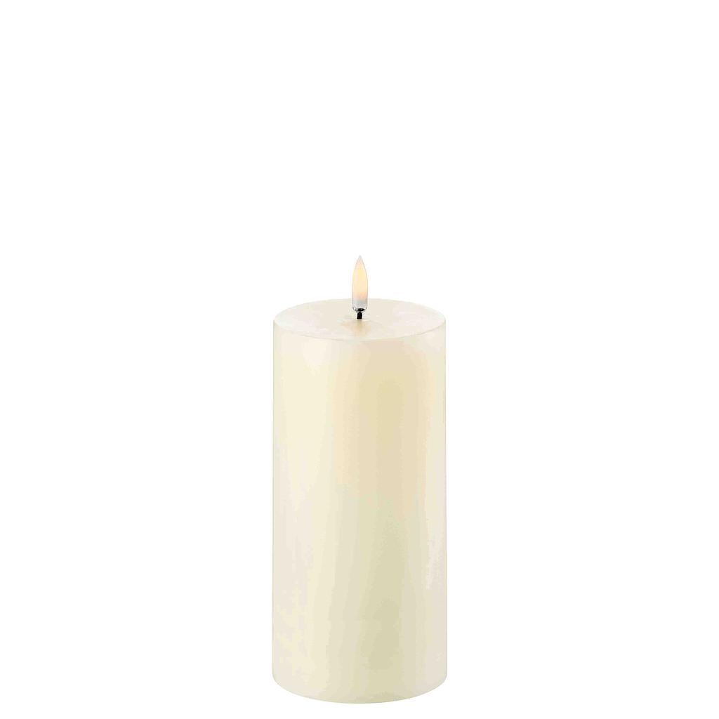 LED Pillar Candle Nordic White