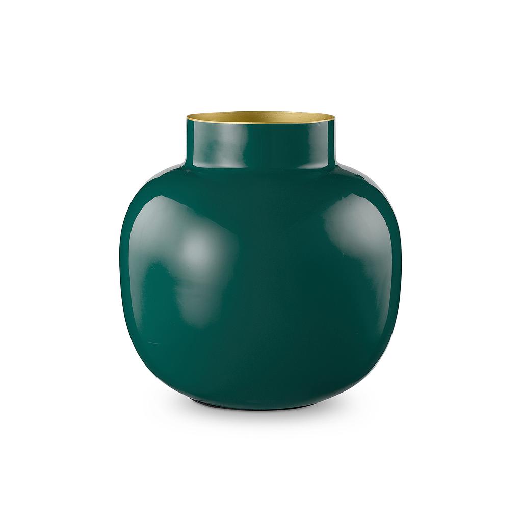 Vase mini Round dark green