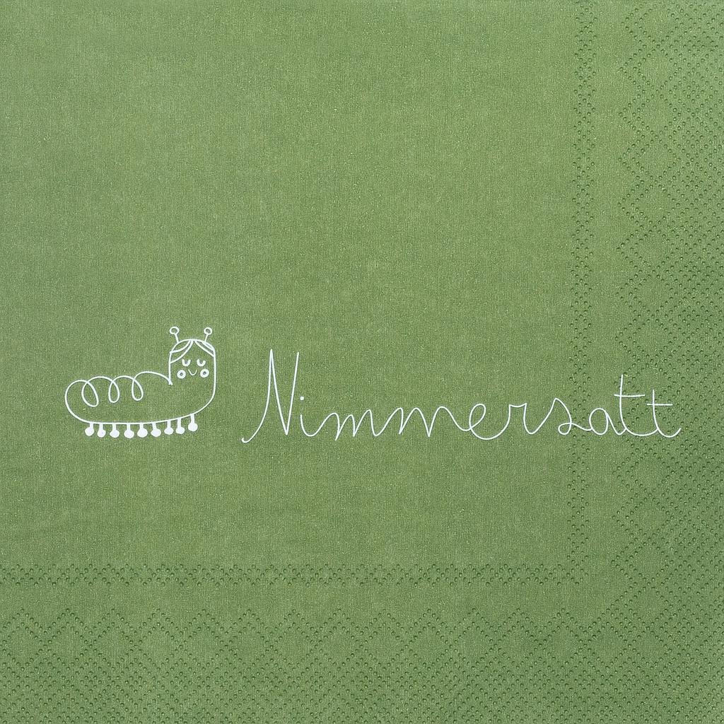 DINING Serviette &quot;Nimmersatt&quot;