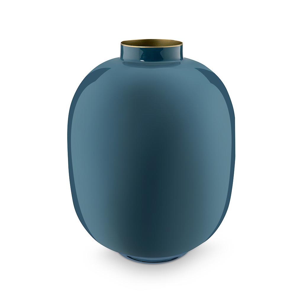 Vase Oval blue