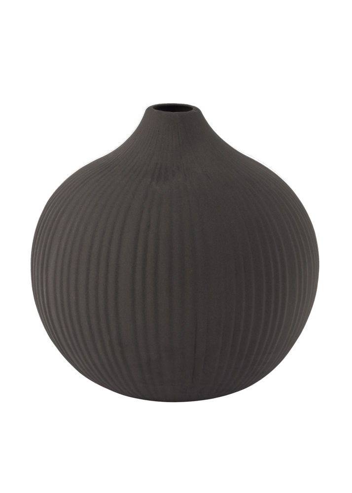 Vase Fröbacken dark grey M