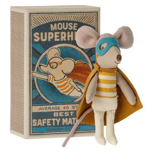 Super Hero Maus Little brother in Box