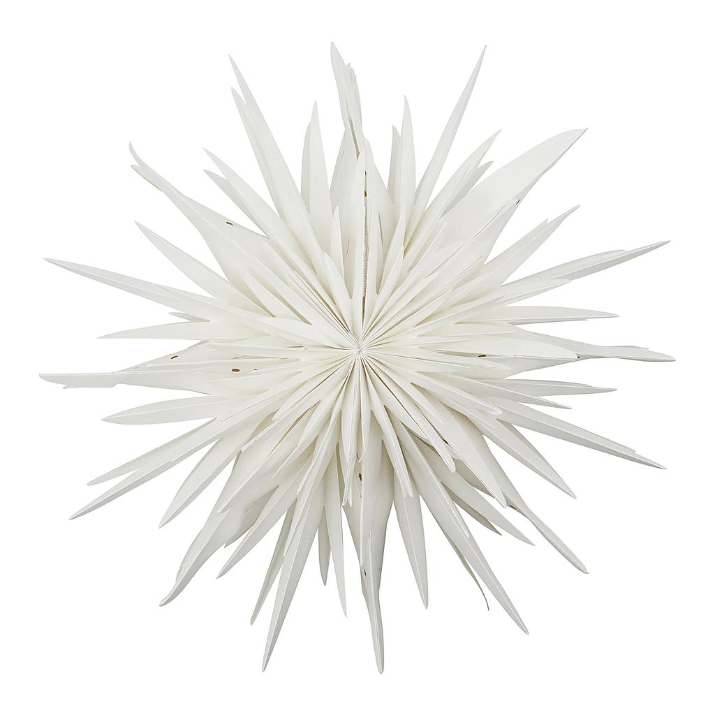 Papierstern Dust 70 cm off white