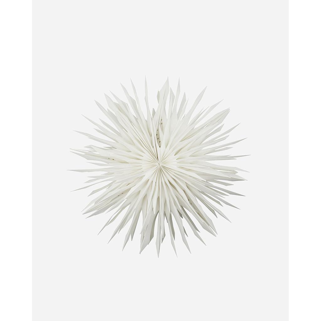 Papierstern Dust 40 cm off white