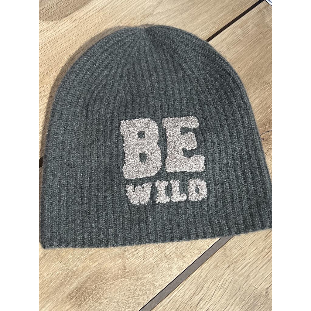 Kaschmirmütze BE WILD dusty olive