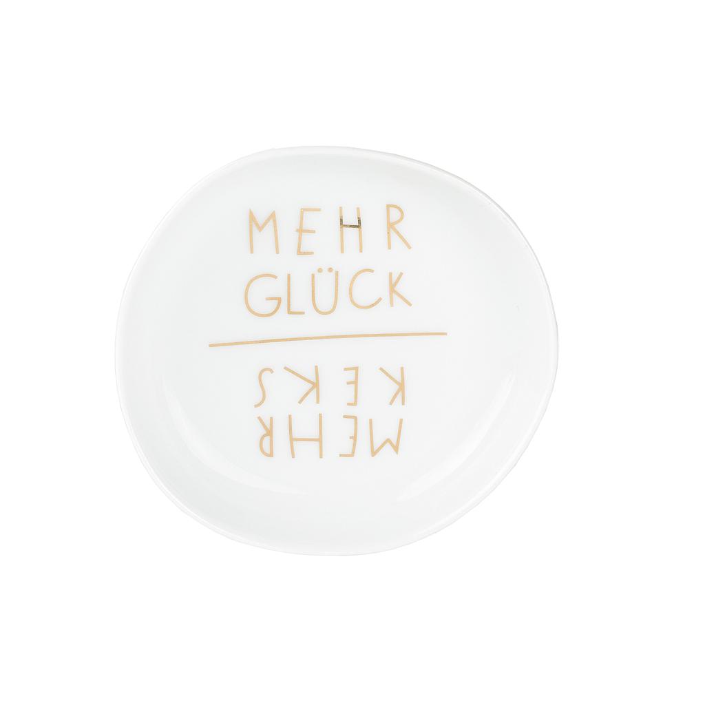 Weihnachtsschälchen Mehr Keks, mehr Glück