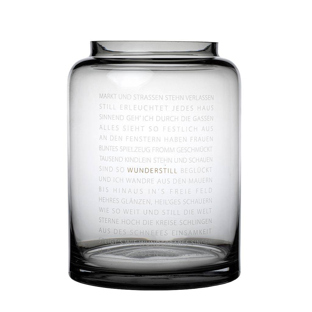 Wintervase Wintergedicht