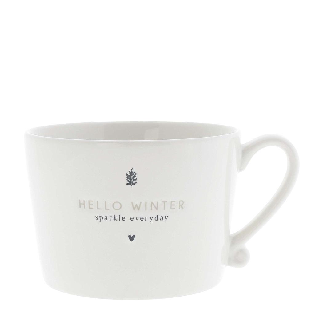 Tasse White/Hello Winter