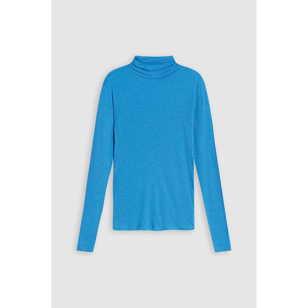 Shirt langarm Turtleneck sport marine