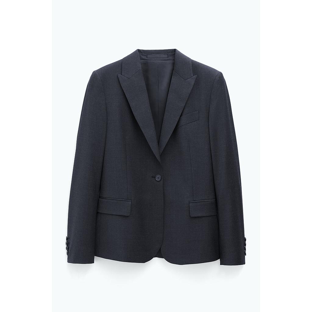 Blazer Sasha Cool Wool anthrazit melange