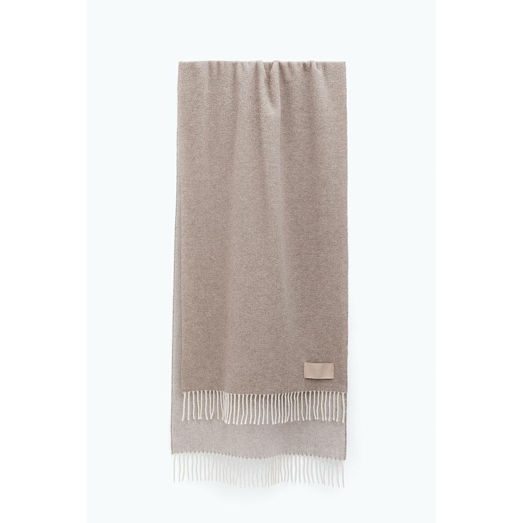 Kaschmir Schal Double Wool pastell beige