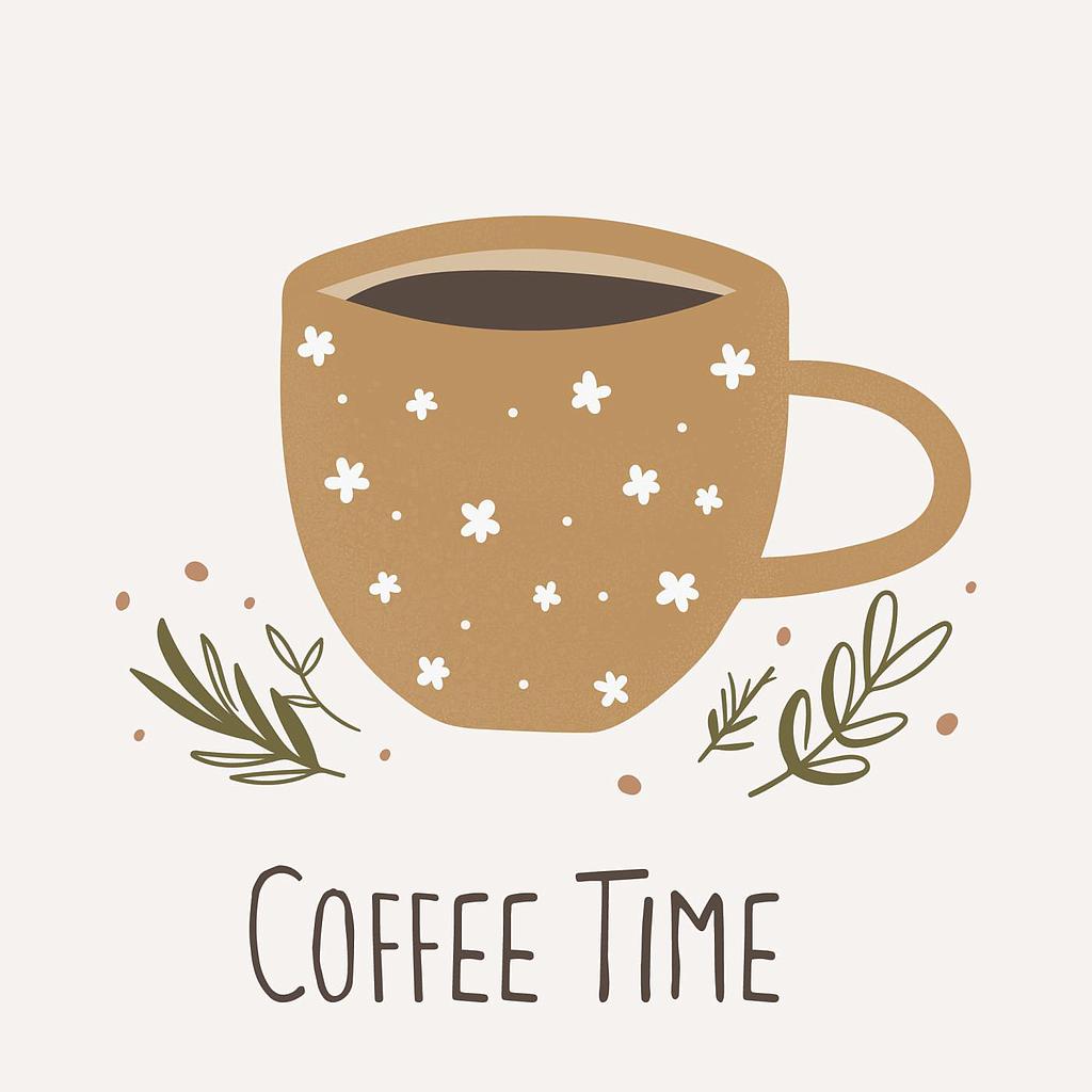 Servietten Coffee Time