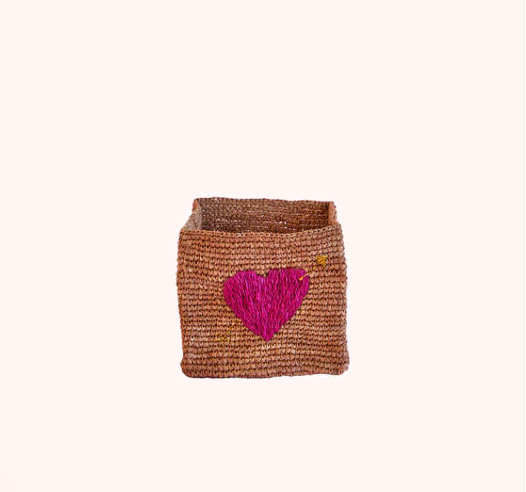 Aufbewahrungskorb Raffia Red Heart S