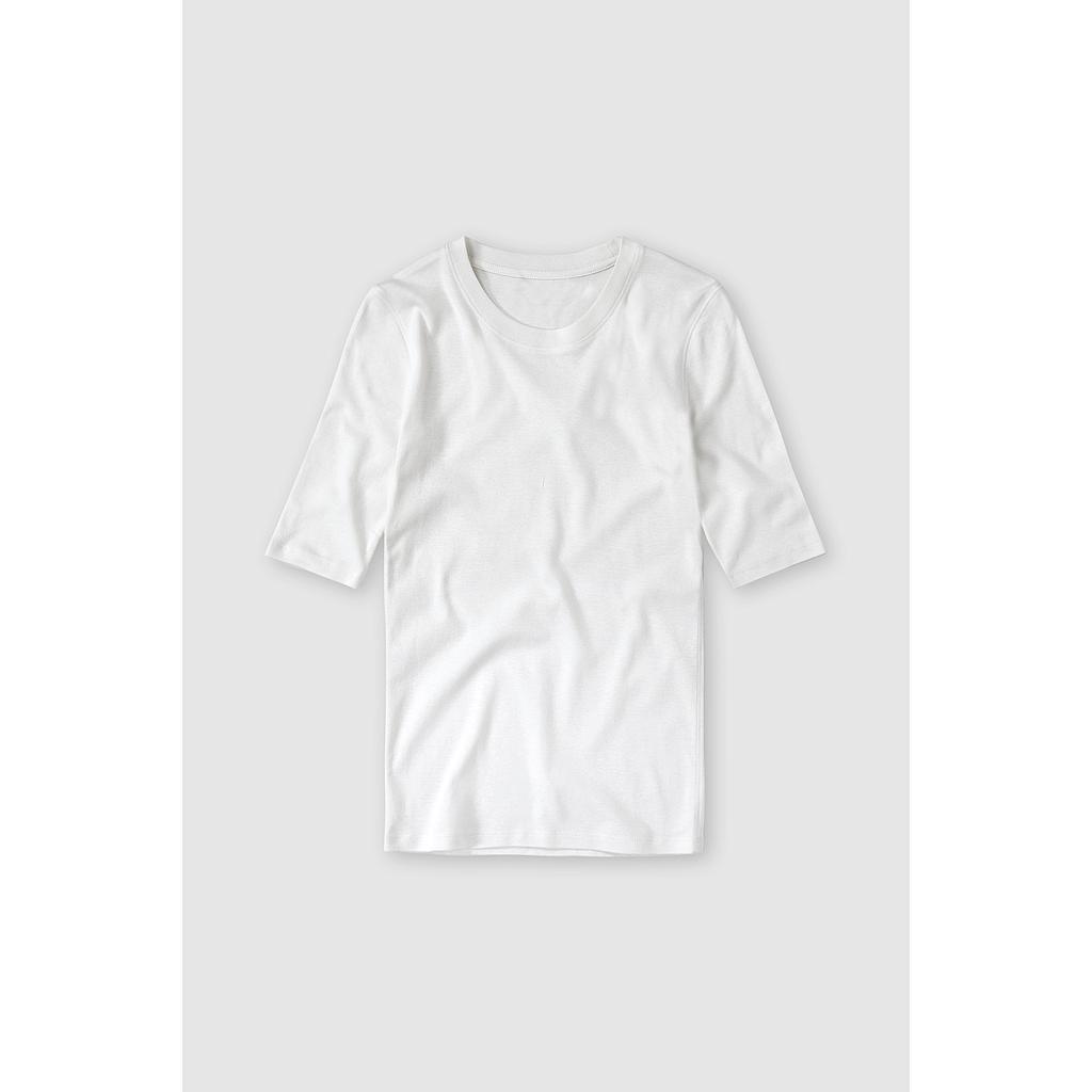 T-Shirt Baumwollmix ivory