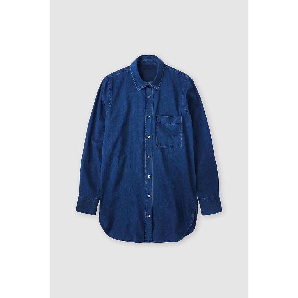 Hemd Denim Boyfriend dark blue