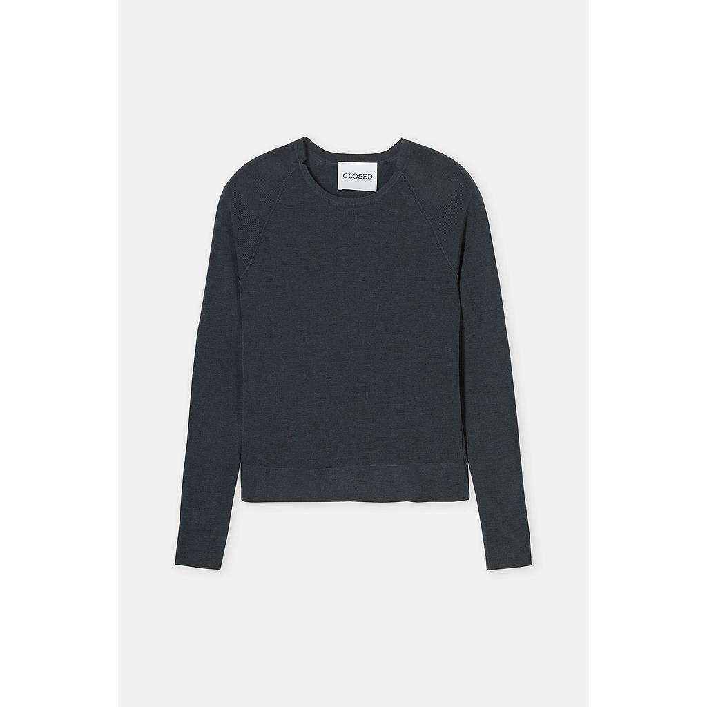 Pullover Bio-Wollmix pini green