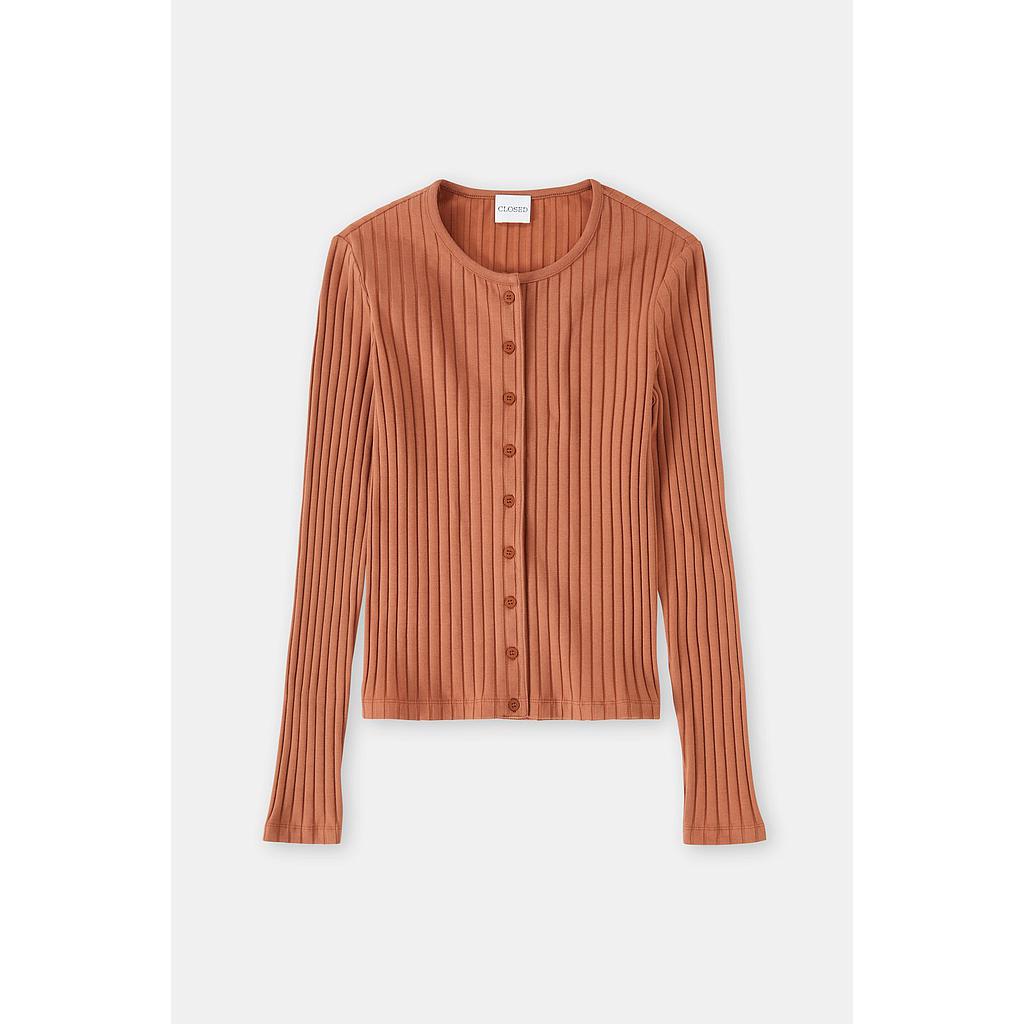 Shirt langarm ferro brown