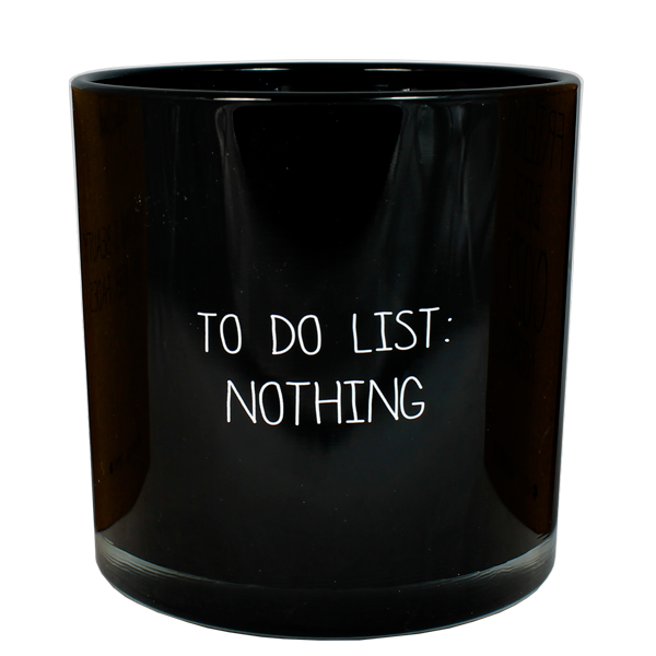 Duftkerze &quot;To Do List: Nothing&quot; Warm Cashmere