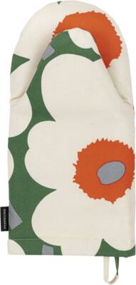 Ofenhandschuh PIENI UNIKKO green/cotton/orange