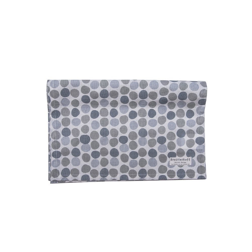 Tischläufer Konfetti grey