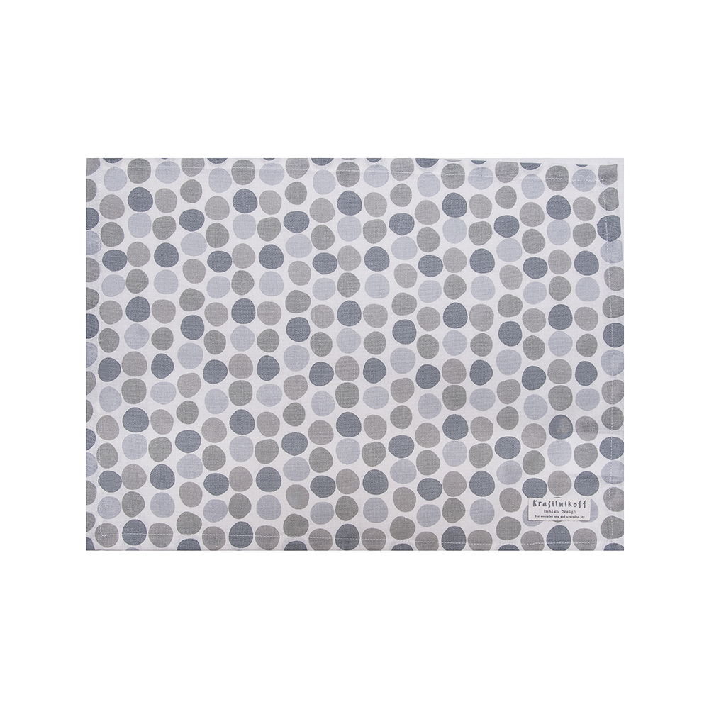 Platzset Konfetti grey