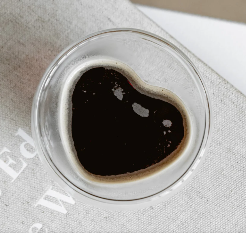 Doppelwandiges Herzglas Herz