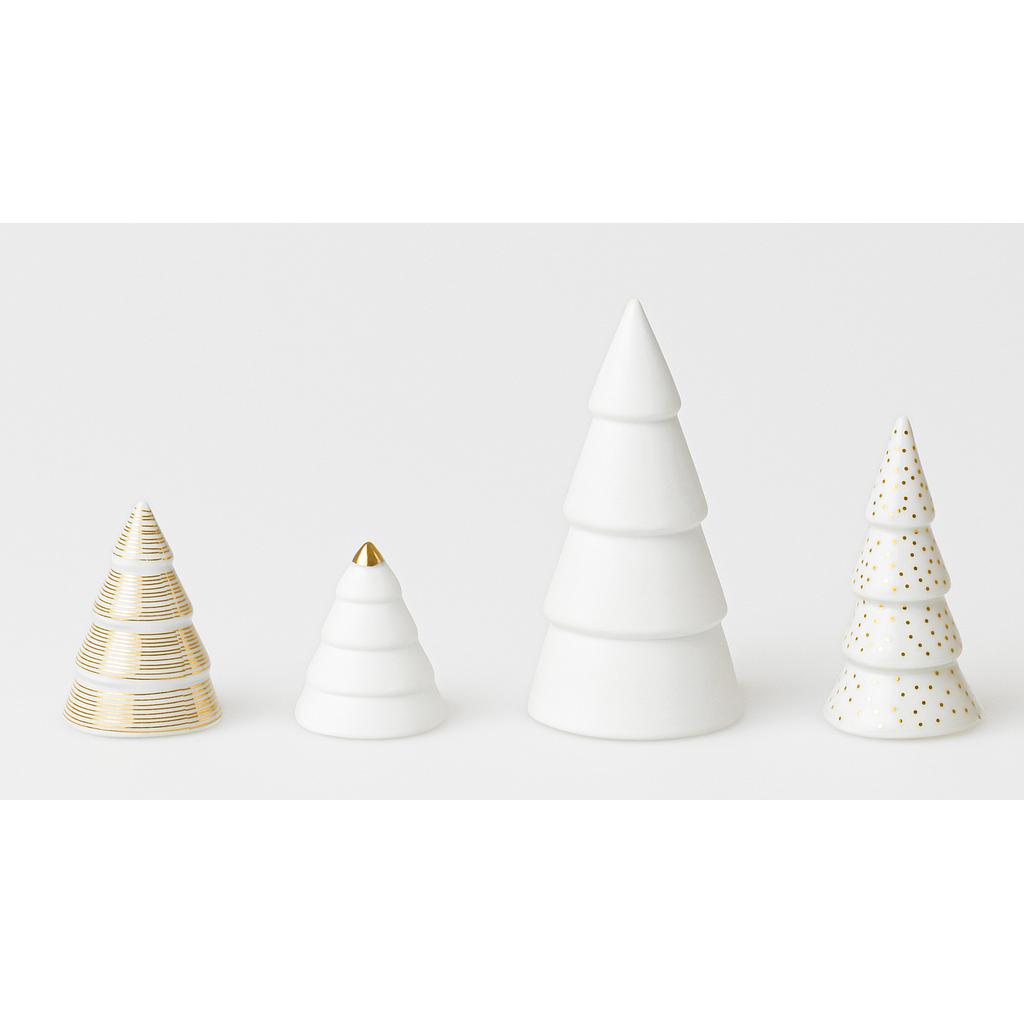 Tannen Set aus 4 Stck.