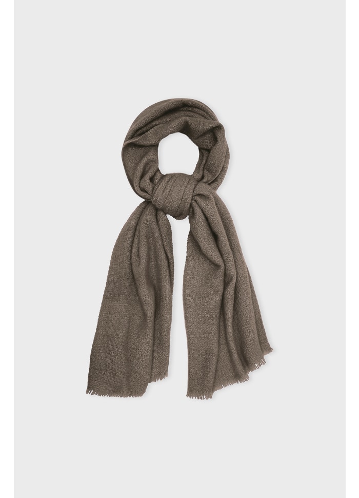 Kaschmirschal Spun Dark brown