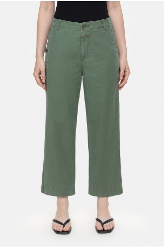 Hose Rovea faded green