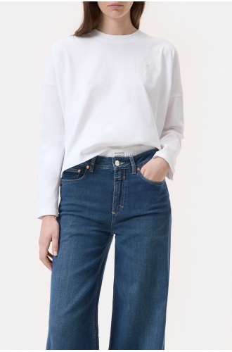 Shirt langarm white