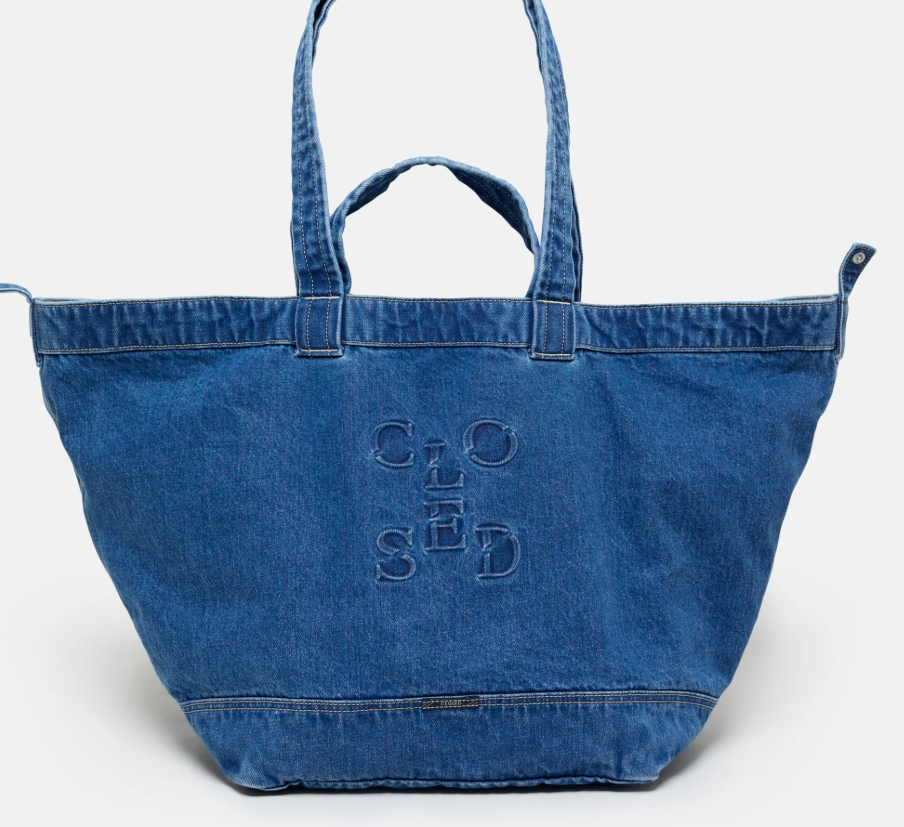 Tasche Denim mid blue Shopper