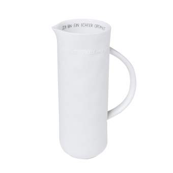 Porzellankrug Ich bin ein echter Optimist