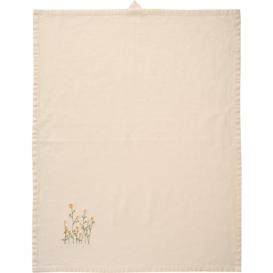 Geschirrtuch Flora butter cream