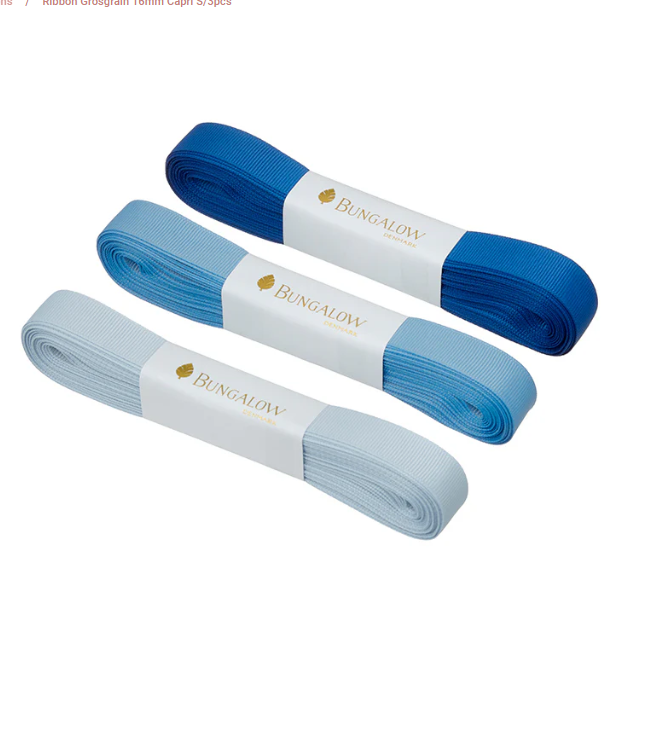 3er Set Geschenkbänder Capri