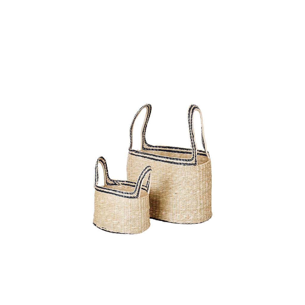 Korbset Lykke Natural/ Black