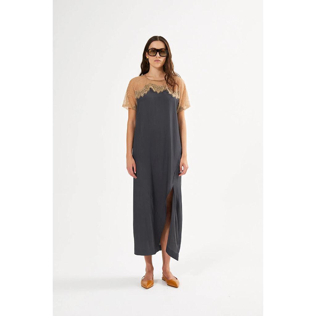 Kleid mit Spitze Botilla dark shadow combo