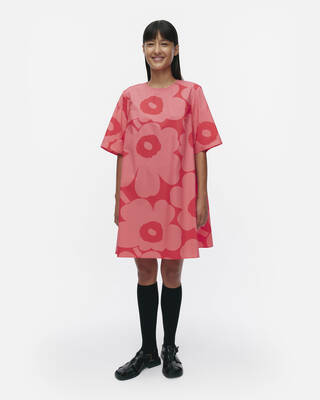 Kleid KUKKIVA Unikka red/pink