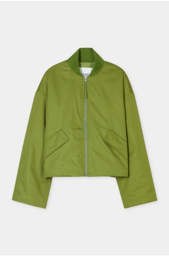 Bomberjacke Pistachio green