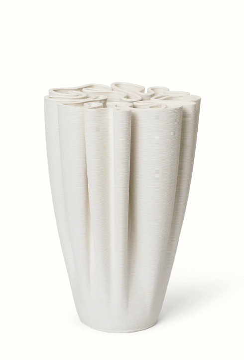 Vase DEDALI off white