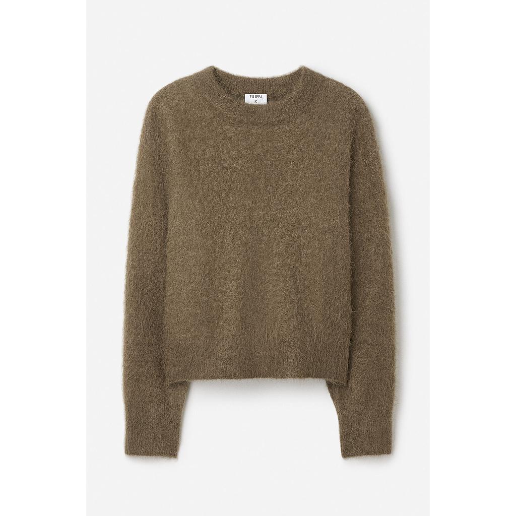 Sweater Fluffy olive