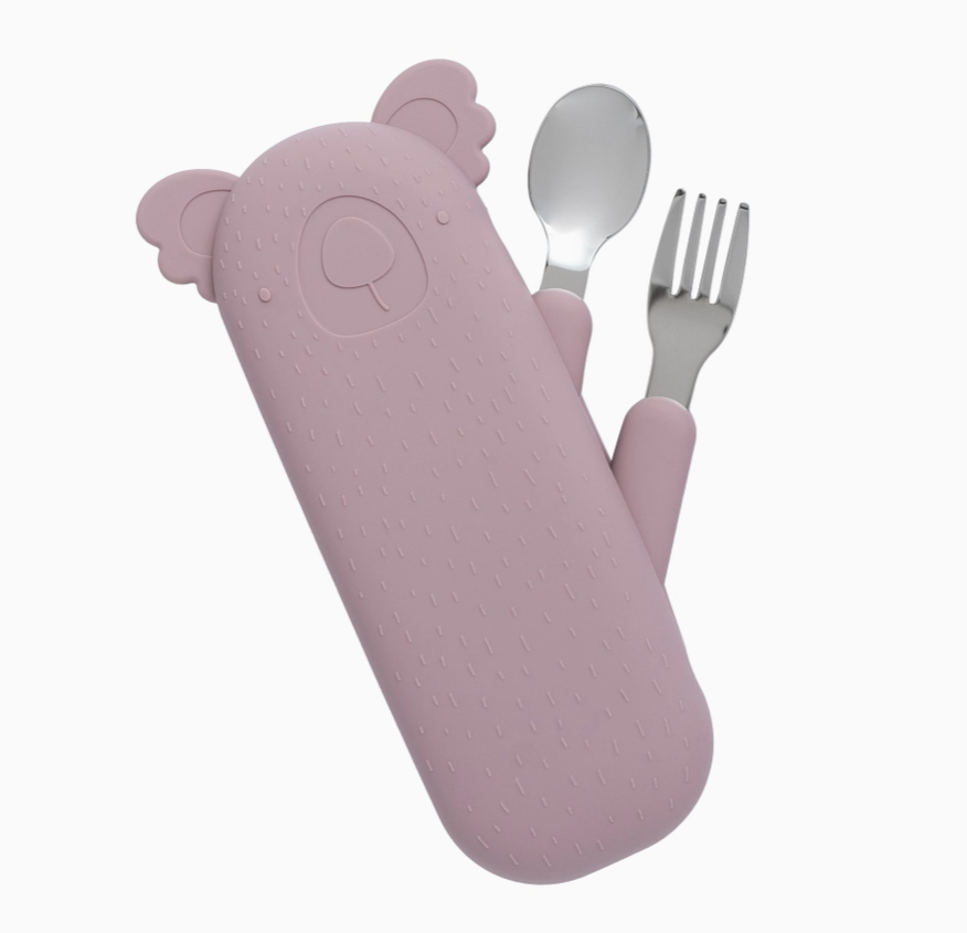 Besteckset ZOE THE KOALA altrosa