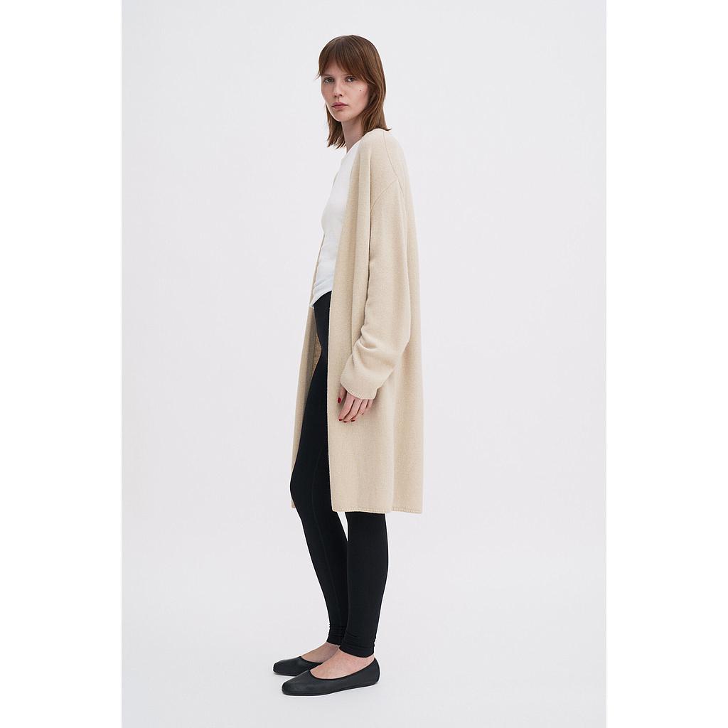 Cardigan Wolle/ Cashmere pearl beige